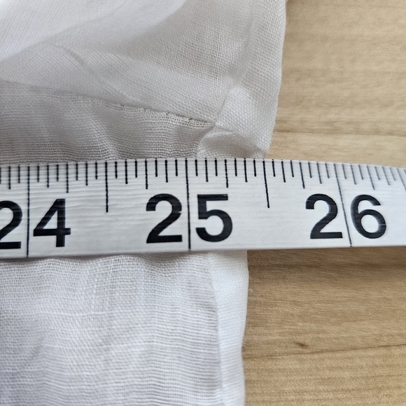 Banana Republic White Balloon Sleeve Peasant Blouse Sz Small Renfair - Picture 7 of 16